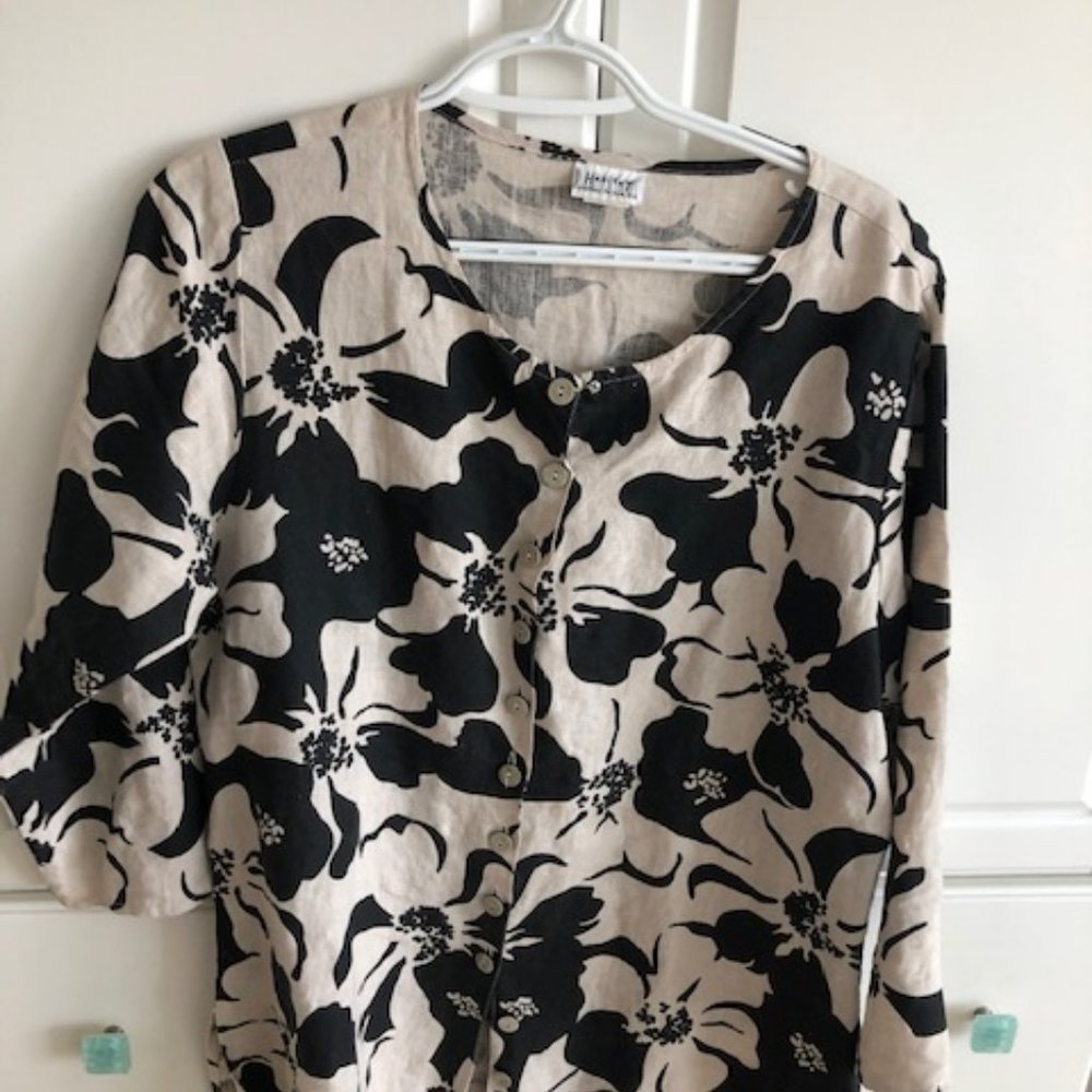 Habitat Pure Linen Tunic Top